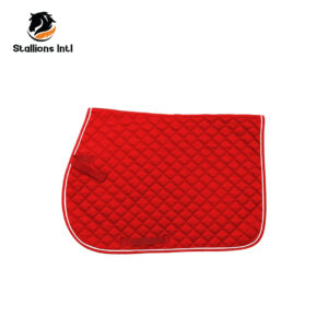 Tough 1 EquiRoyal Square Quilted Cotton Comfort English Saddle Pad