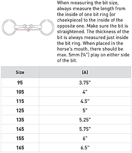HORZE Lozenge Link English Snaffle Bit for Horses - Image 2