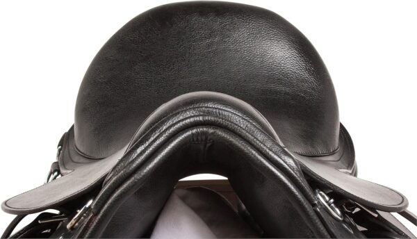 Premium Eventing Black Leather Show Jumping English Horse Saddle TACK Set 15 16 17 18 - Image 8